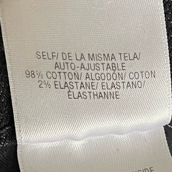 HUDSON / Barbara Track Stripe black skinny jeans in Dark Raven / 28 - Picture 8 of 10